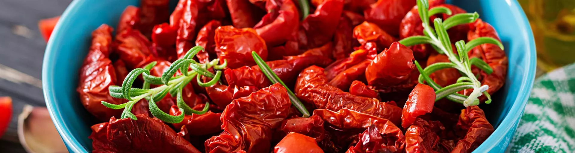 Tomates séchées pour recette d'huîtres
